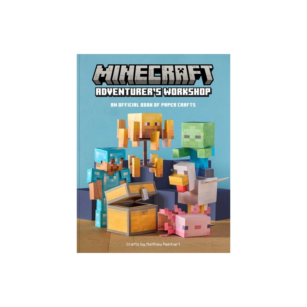 Minecraft: Adventurer's Workshop - by Nadia Oxford (Hardcover)