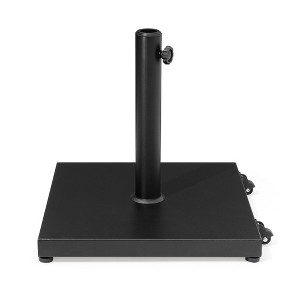 Crestlive Products Patio Umbrella Base 40lbs Umbrella Stand with Wheels Heavy Duty Concrete Stand - 1 of 4