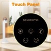 SEVOBAL Indoor Heaters 24" Tower Space Heater Smart WiFi Remote Control 60 Oscillation for Bedroom Office Living Room - 4 of 4