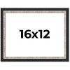 PosterPalooza | Simple Silver Picture Frame - UV Acrylic, Backing Board, Hanging Hardware Included - 2 of 4