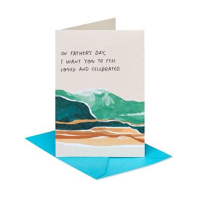 Father's Day Card Loved and Celebrated