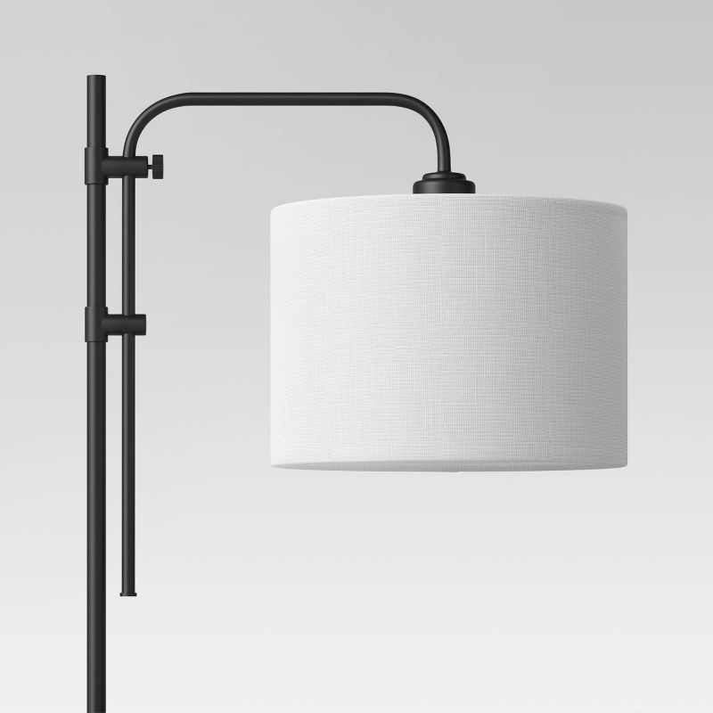 Knox Adjustable Shaded Table Lamp Black - Threshold™, 2 of 9