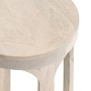 Kate and Laurel Dahl Wood Drink Table, 12x12x23, White - 3 of 4
