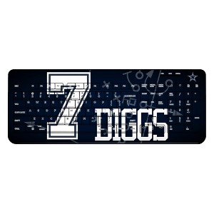 NFL Dallas Cowboys Players Game Tactic Wireless USB Keyboard - 1 of 4