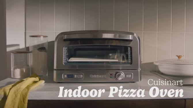Cuisinart Indoor Countertop Pizza Oven Stainless Steel - CPZ-120, 2 of 17, play video