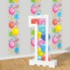 Beistle Balloon Mosaic Numbered Frames  (1/Box) - 2 of 4