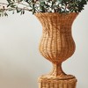 Plum & Post Chesapeake Rattan Footed Urn Tall - Natural - 2 of 4
