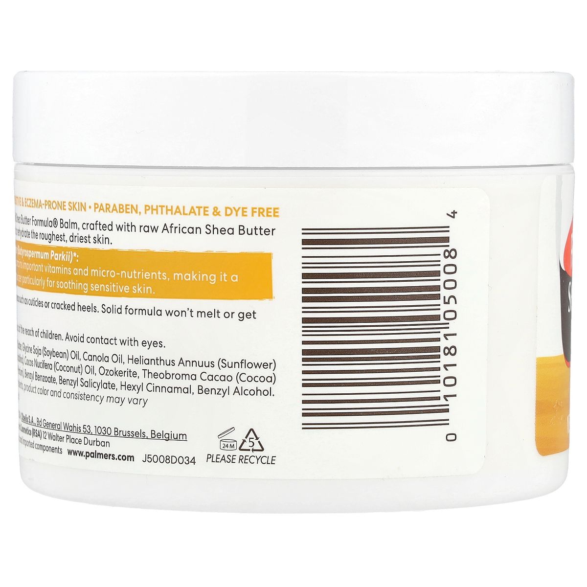 Palmer's Shea Butter Formula® with Vitamin E, Body Balm, 7.25 oz (200 g) - thumbnail 4