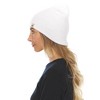 Minus33 Merino Wool Midweight - Everyday Rib Knit Beanie 100% Merino Wool Natural Cream - 4 of 4