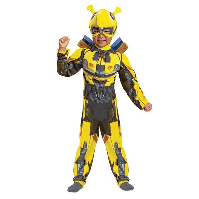 Hasbro Toddler Transformers Bumblebee Movie Costume Jumpsuit