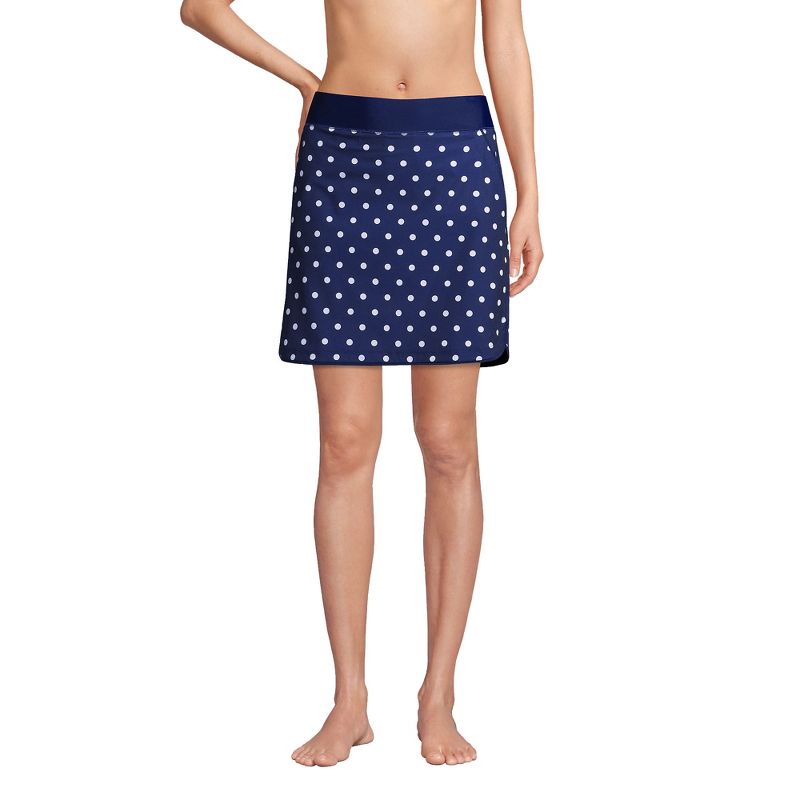 Lands' End Women's Quick Dry Board Skort Swim Skirt, 1 of 7