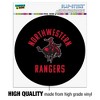 Northwestern Oklahoma State Rangers Automotive Car Window Locker Circle Bumper Sticker - 3 of 4
