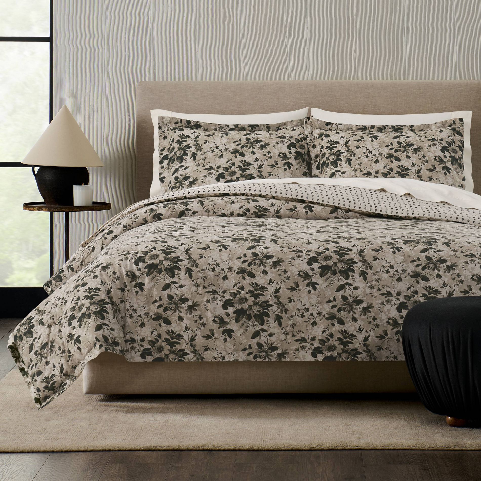 Jeremiah Brent Home Floral Comforter