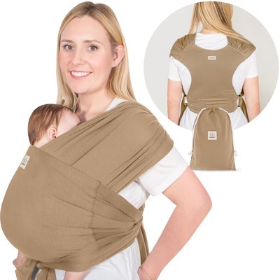 KeaBabies D-Lite Baby Wrap Carrier, Adjustable Baby Carrier, Baby Sling, Newborn, Infant, Toddler 7-44lbs