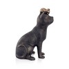 SPI Home Rivalry Garden Sculpture – 13-Inch Cast Aluminum Animal Statue with Playful Cat and Dog in Antique Bronze Finish - 3 of 4