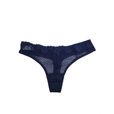 Women's Duet Lace Low Rise Thong - Timpa Lingerie