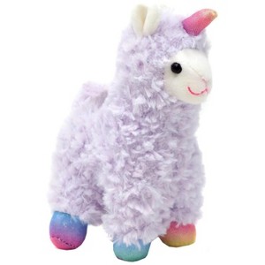 Enesco Llamacorn 6 Inch Collectible Plush w/ Sound - Purple - 1 of 1