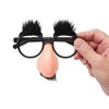 Juvale 12 Pack Funny Nose Disguise Glasses with Mustache for Party Favors, Costume Accessories - 3 of 4