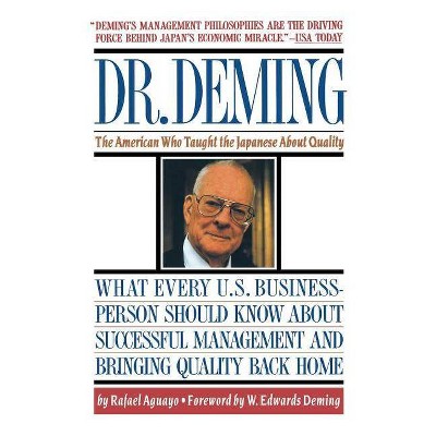 Dr. Deming - by  Rafael Aguayo (Paperback)