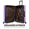 ELLE Luggage Excursion 3pc Expandable Chic Spinner Hardside Luggage Set - 3 of 4