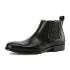 Gino Vitale | Men's Handcrafted Genuine Leather Pull-On Chelsea Gore Dress Boot - 2 of 3