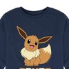 Boys' - Pokémon - Happy Eevee Long Sleeve Graphic T-Shirt - 2 of 4