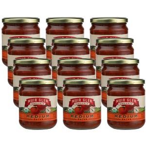 Muir Glen Organic Tomato Salsa Medium - Case of 12/16 oz - 1 of 4