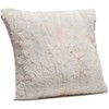 Chanasya Wolf Faux Fur Square Throw Pillow Covers - 2 Pieces - 18" x 18” - 4 of 4