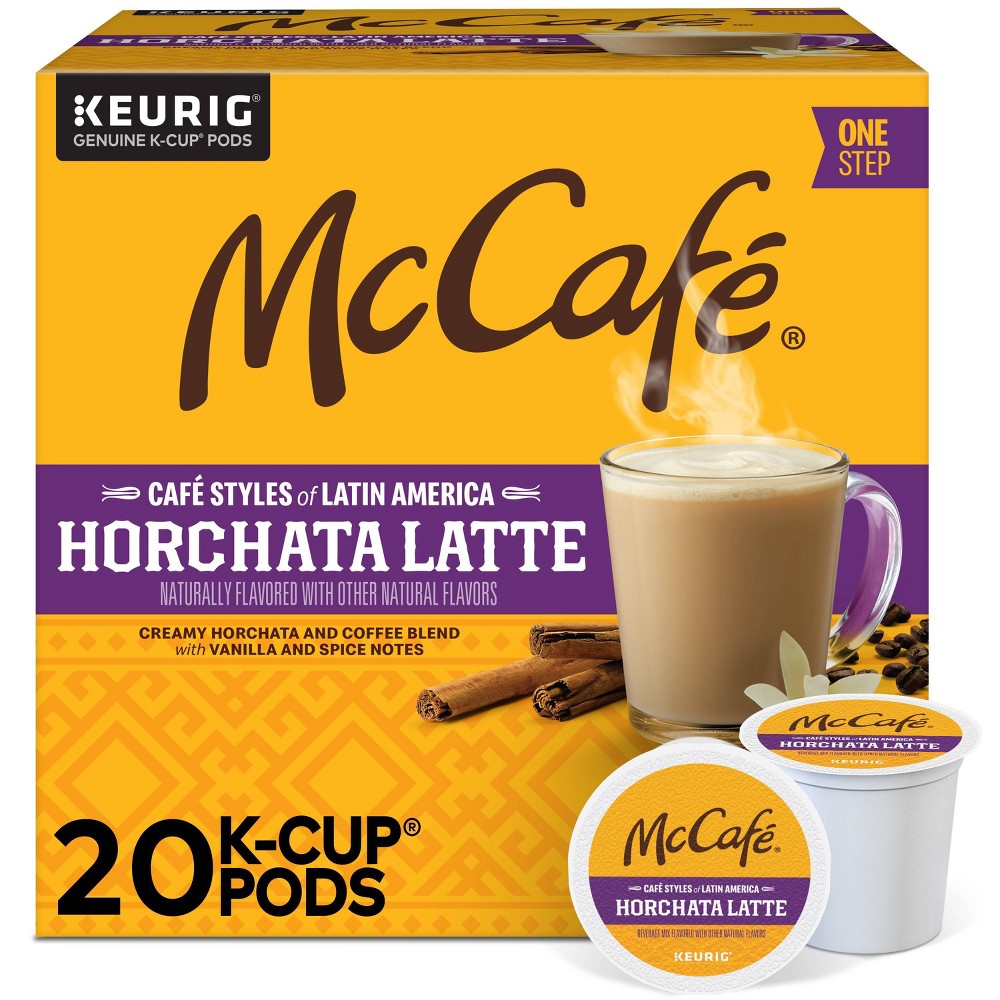 Photos - Coffee McCafe Horchata Medium Roast Latte K-Cup Pods - 20ct