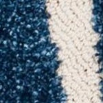 dark blue/cream
