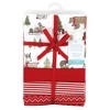 Hudson Baby Unisex Baby Cotton Flannel Receiving Blankets, Christmas Forest, One Size - 2 of 4