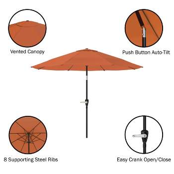 10 Ft Patio Umbrella with Base