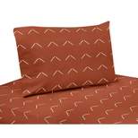 Queen Diamond Tuft Sheet Set Orange - Sweet Jojo Designs