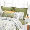 C&F Home Botanical Leaves Embroidered Throw Pillow - 3 of 4