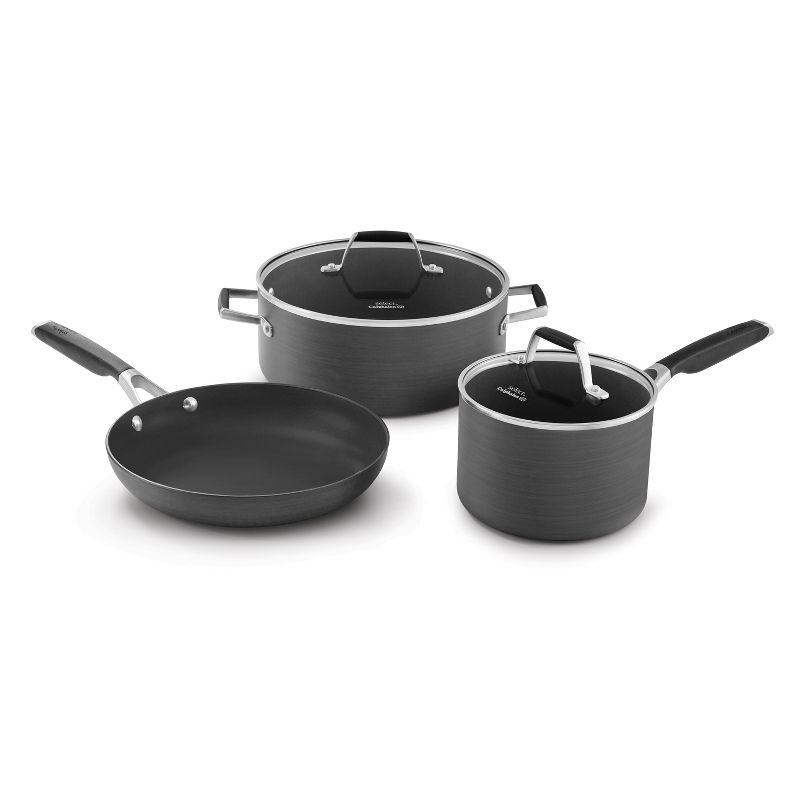 Select by Calphalon 8pc Hard-Anodized Non-Stick Cookware Set, 3 of 8
