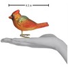 Old World Christmas Glass Blown Ornament For Christmas Tree, Gentle Cardinal - 2 of 3