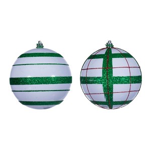 Vickerman Ball Ornament with Glitter - 1 of 1