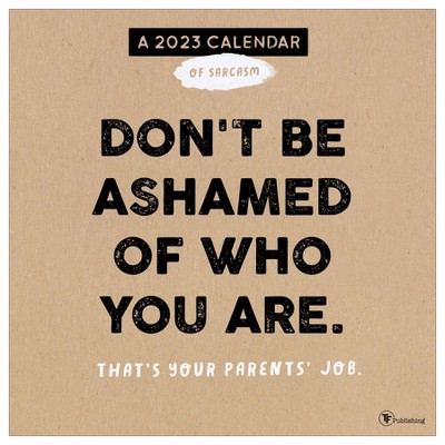 2023 Wall Calendar Anti-Affirmations - TF Publishing