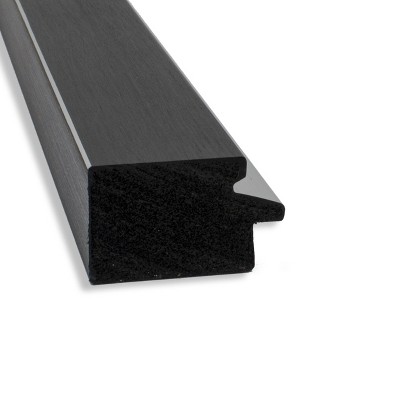Eva Black and Silver Narrow 11x14 Wood Wall Frame