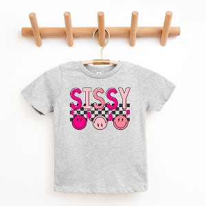 The Juniper Shop Sissy Checkered Toddler Short Sleeve Tee - 1 of 2