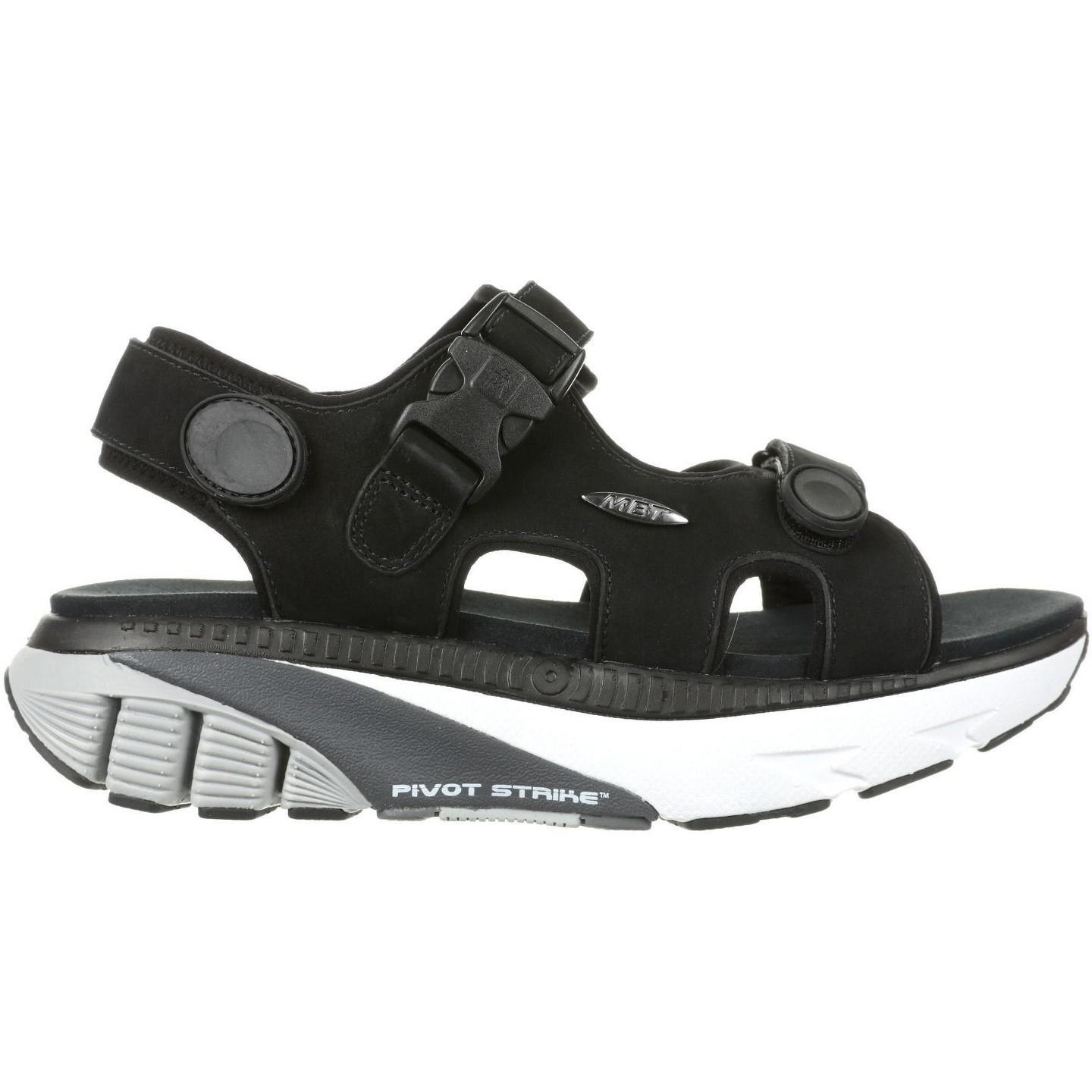 Женские сандалии MBT Mtr Sandal Black, цвет: Чёрный — фото 1