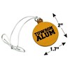 Towson University Tigers Alumn Mini Small Tiny Wood Christmas Tree Holiday Ornament - 4 of 4