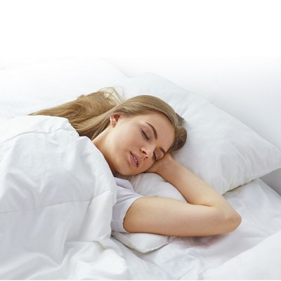 Large White Memory Foam Decorative Throw Pillows Set