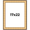 PosterPalooza | Traditional Gold Picture Frame - UV Acrylic, Foam Board Backing, Hanging Hardware - 2 of 4