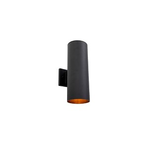Yosemite Home Décor 2 Light Exterior in Matte Black Finish - 1 of 4