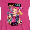 Girls' - JoJo Siwa - Just Have Fun! Fit & Flair Cap Sleeve Dress - 2 of 2