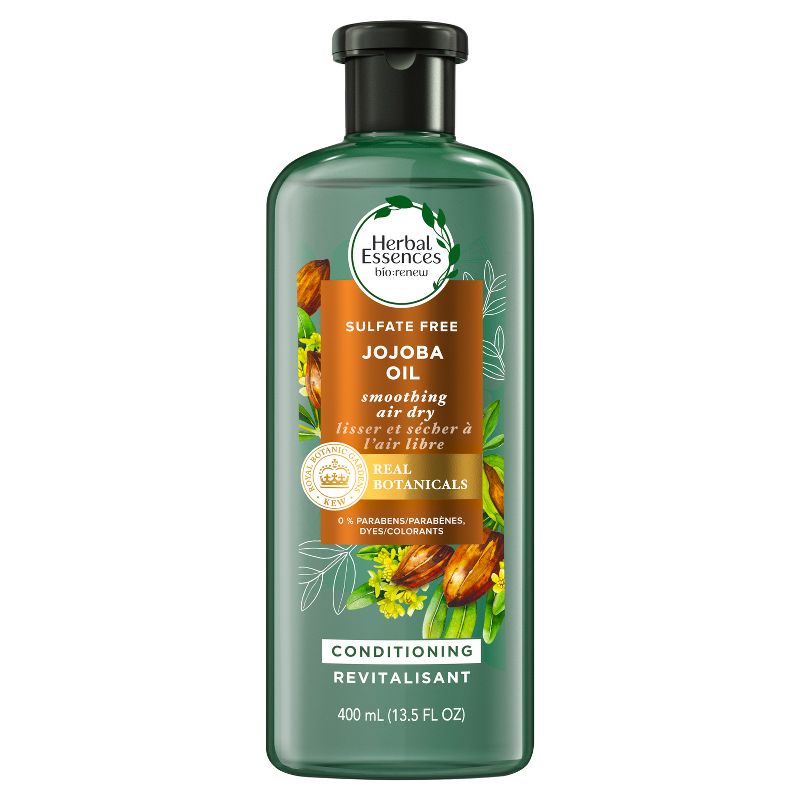 Herbal Essences Jojoba Oil Sulfate Free Conditioner For Frizzy Hair - 13.5 fl oz, 3 of 15