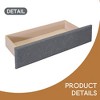 Twin Size Upholstered Platform Bed with 2 Drawers - Leovsnove - 4 of 4