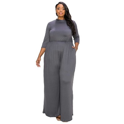 L I V D Women's Rafaella Pocket Wide Leg Jumpsuit