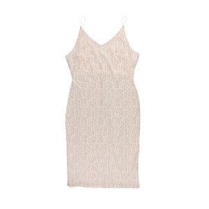 bar III Womens Metallic Slip A-line Dress - 1 of 2